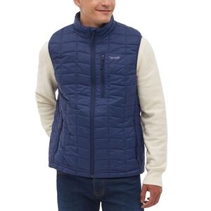 XXL • Bench •  Men's Packable Navy Quilted Vest